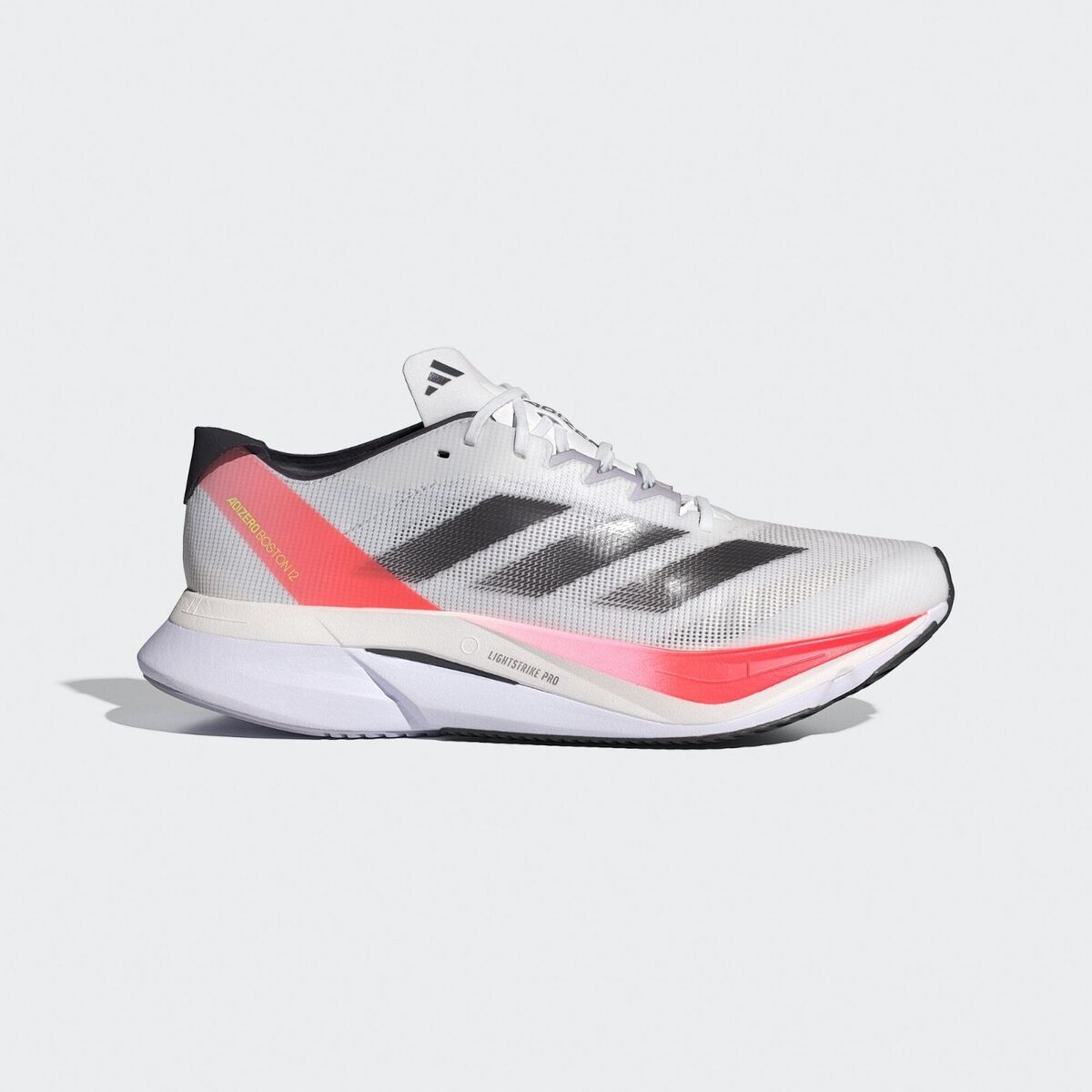 ADIDAS MEN'S BOSTON 12 ftwr white / aurora met. / solar red