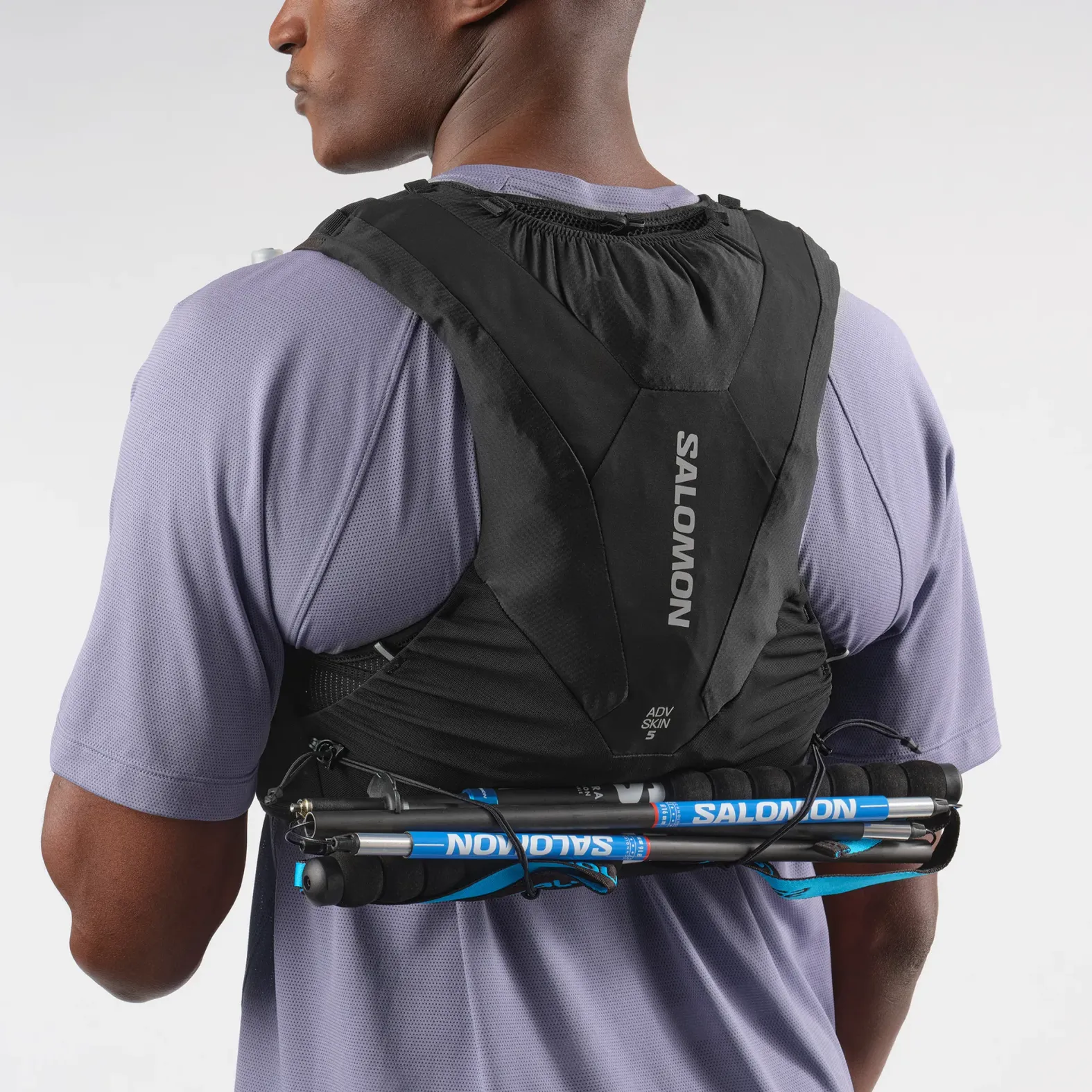 SALOMON ADV SKIN5 (S)ブラック Salomon ADV SKIN 5 VEST BLACK
