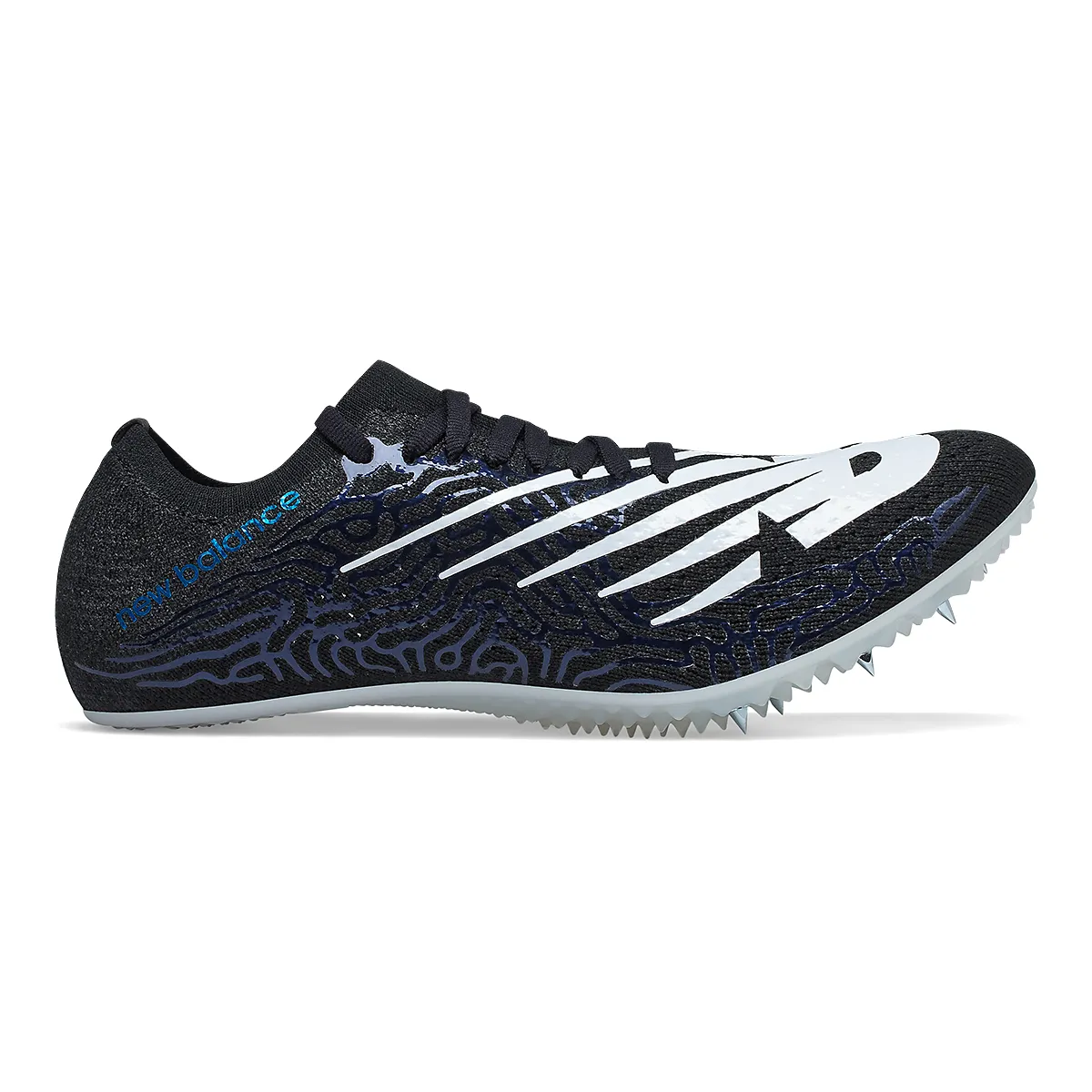 NEW NEW BALANCE men\'s sigma aria track spike shoes in black/white New Balance Sigma Aria Performance Review - Believe in the Run main image 3