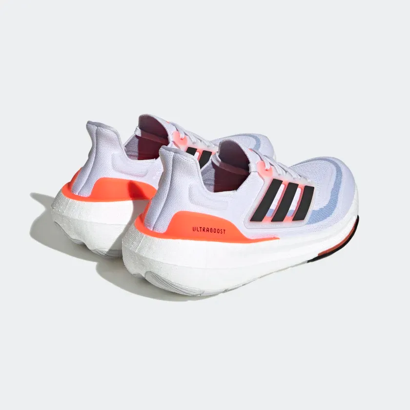 Adidas WOMEN'S ULTRABOOST 23 Light FTWR WHITE/CORE BLACK/SOLAR RED