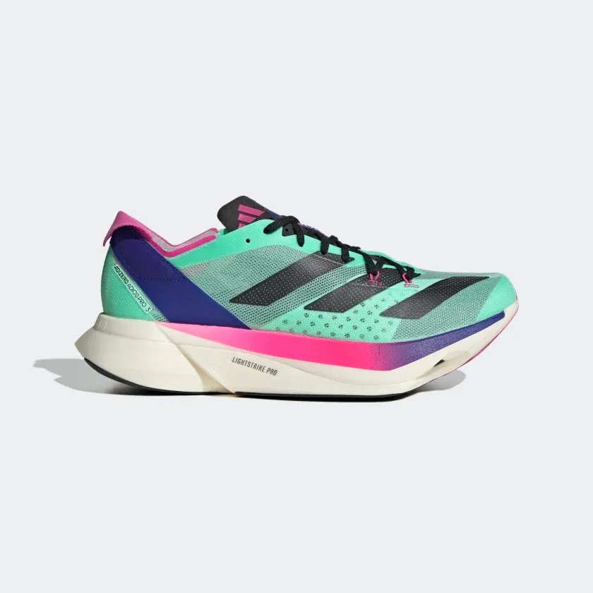 ADIDAS UNISEX ADIZERO ADIOS PRO 3 PULSE MINT/CORE BLACK