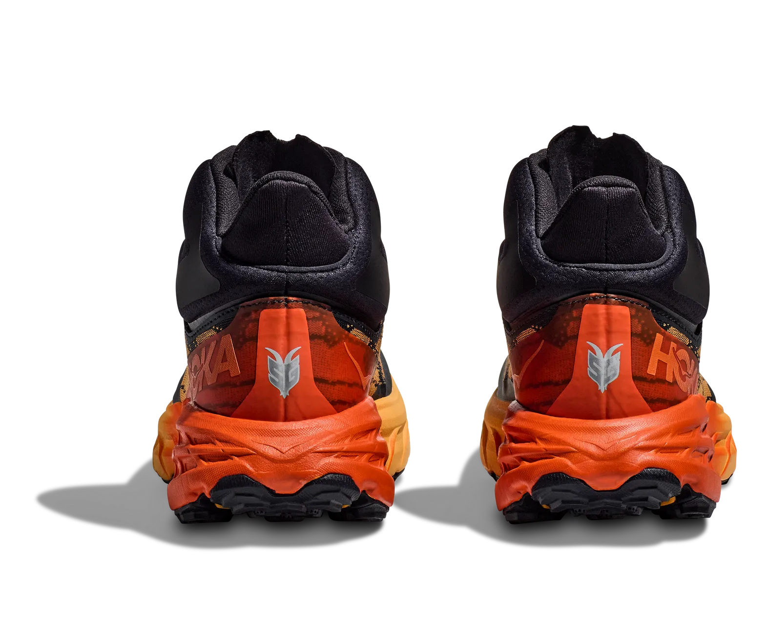 Hoka Speedgoat 5 Mid GTX Trail Shoes Mens Sz 12D Navy Orange Vibram Hiking Hoka Speedgoat 5 review: Are these trail running shoes the  main image 3