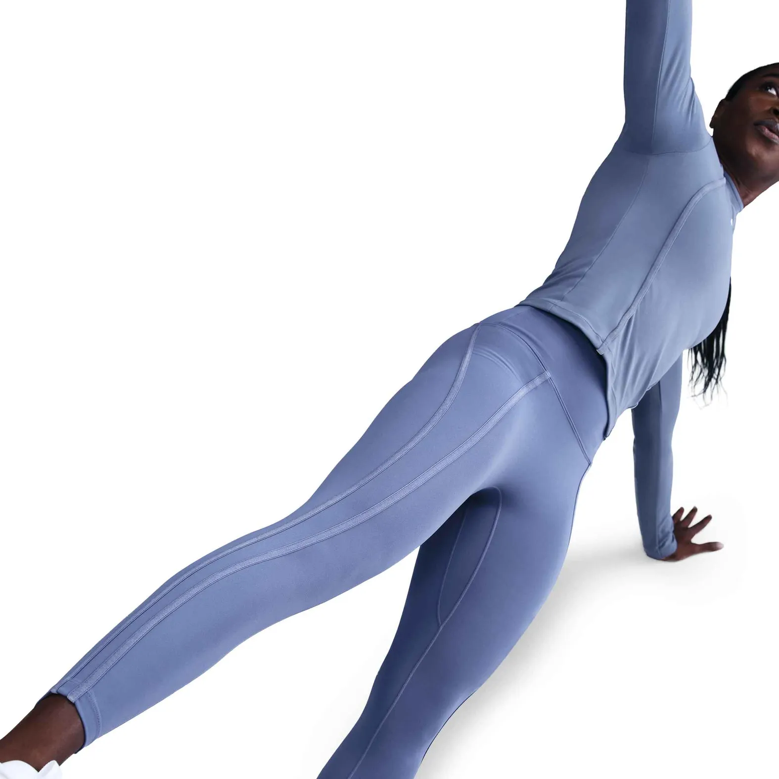 ‼️HIIK5378‼️ Nike W HIGH WAIST TIGHT BLUE